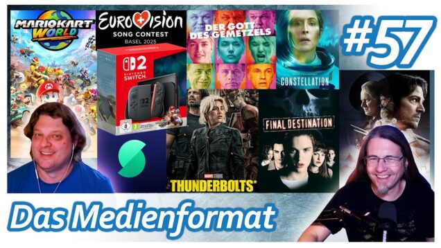 witch 2 oder Switch Pro? Mario Kart World, Thunderbolts*, ESC, Snipd uvm! • Das Medienformat #57